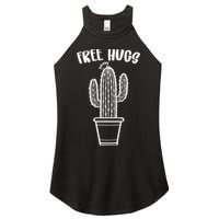 Free Hugs Cactus Women's Perfect Tri Rocker Tank