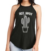 Free Hugs Cactus Women's Perfect Tri Rocker Tank