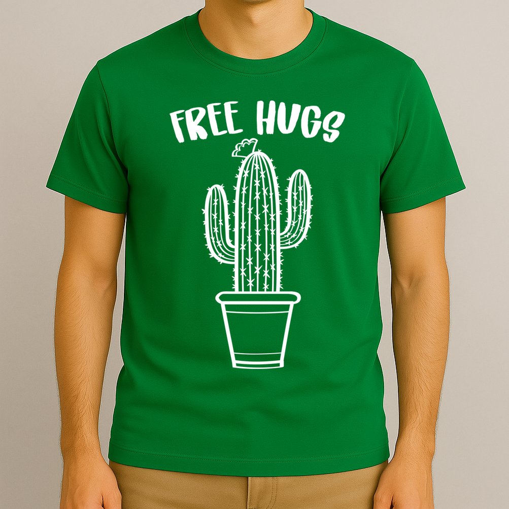 Free Hugs Cactus T-Shirt