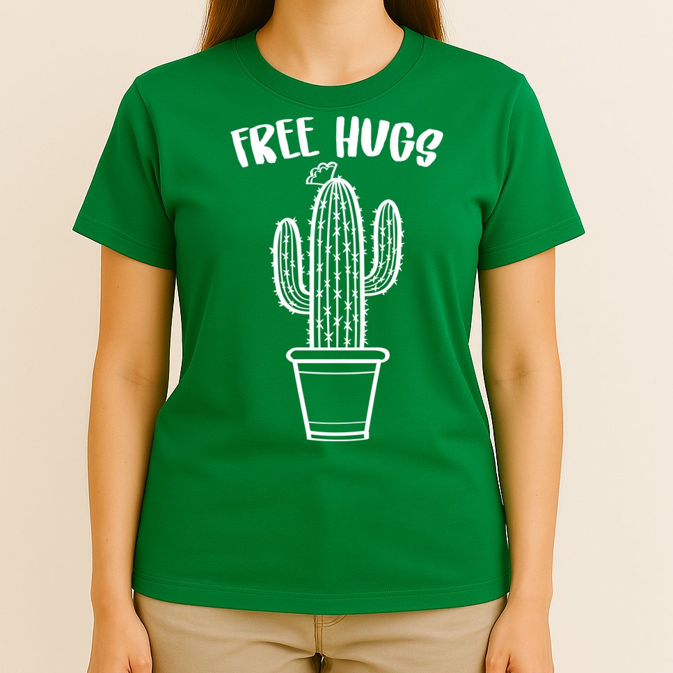 Free Hugs Cactus T-Shirt