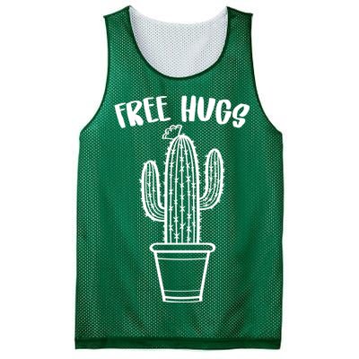 Free Hugs Cactus Mesh Reversible Basketball Jersey Tank