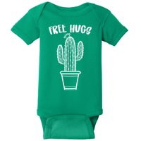Free Hugs Cactus Baby Bodysuit
