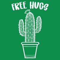 Free Hugs Cactus Baby Bodysuit