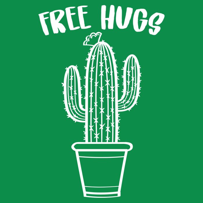 Free Hugs Cactus Baby Bodysuit