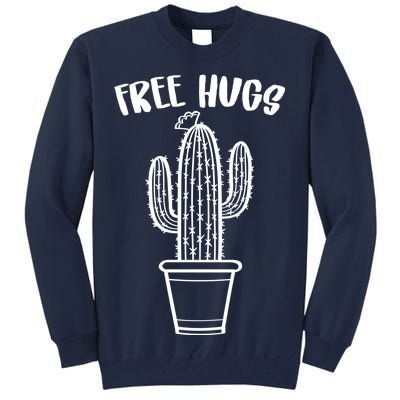 Free Hugs Cactus Tall Sweatshirt