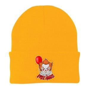 Free Hugs Scary Clown Funny Knit Cap Winter Beanie