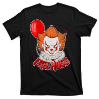 Free Hugs Scary Clown Funny T-Shirt