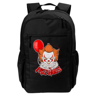 Free Hugs Scary Clown Funny Daily Commute Backpack