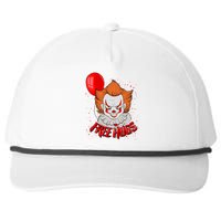 Free Hugs Scary Clown Funny Snapback Five-Panel Rope Hat