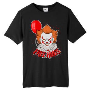 Free Hugs Scary Clown Funny Tall Fusion ChromaSoft Performance T-Shirt