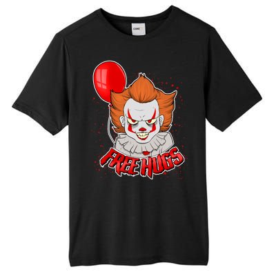 Free Hugs Scary Clown Funny Tall Fusion ChromaSoft Performance T-Shirt