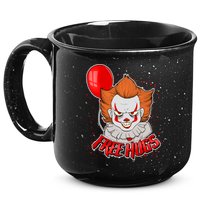 Free Hugs Scary Clown Funny 15oz Campfire Ceramic Mug
