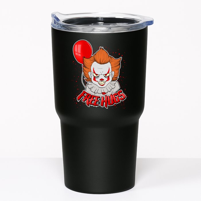Free Hugs Scary Clown Funny Tumbler