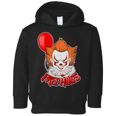 Free Hugs Scary Clown Funny Toddler Hoodie