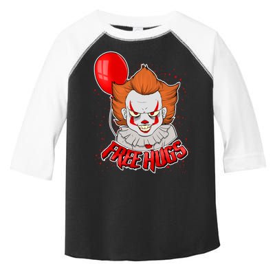 Free Hugs Scary Clown Funny Toddler Fine Jersey T-Shirt