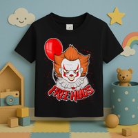 Free Hugs Scary Clown Funny Toddler T-Shirt