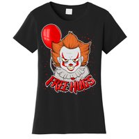 Free Hugs Scary Clown Funny Women's T-Shirt