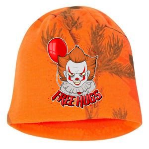 Free Hugs Scary Clown Funny Kati - Camo Knit Beanie