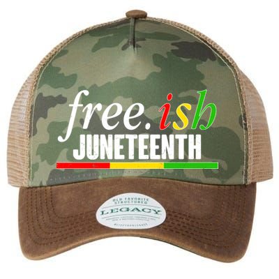 Free-ish Juneteenth Legacy Tie Dye Trucker Hat
