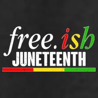 Free-ish Juneteenth 7 Panel Mesh Trucker Snapback Hat