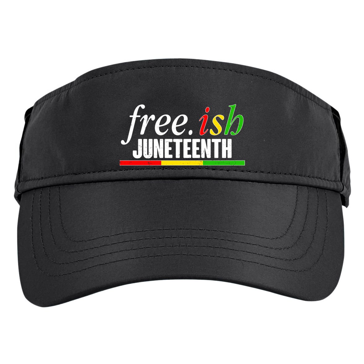 Free-ish Juneteenth Adult Drive Performance Visor