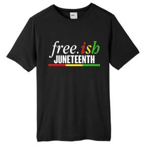 Free-ish Juneteenth Tall Fusion ChromaSoft Performance T-Shirt