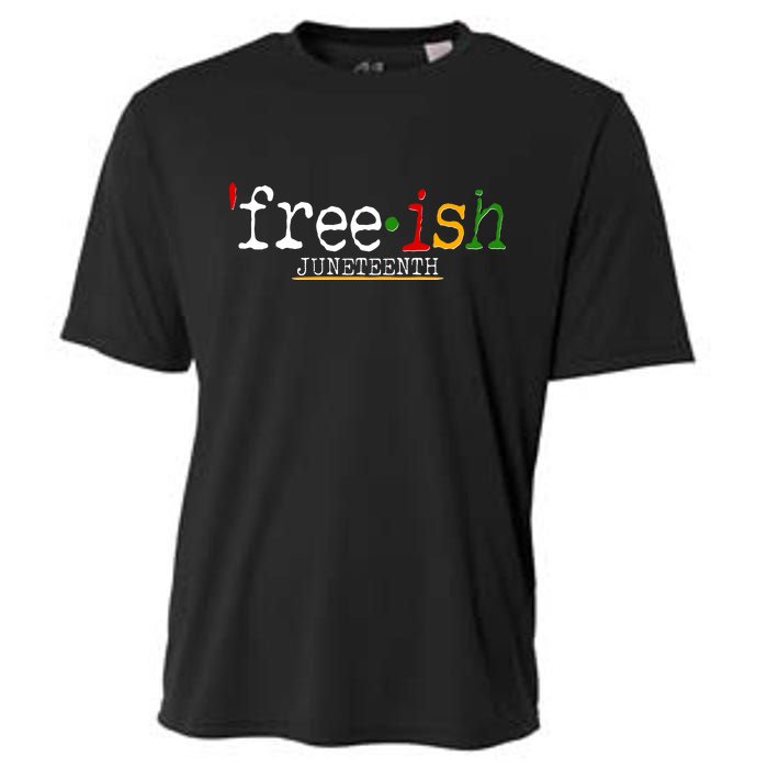 Free-ish Juneteenth June 19 1865 African American History Cooling Performance Crew T-Shirt