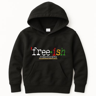 Free-ish Juneteenth June 19 1865 African American History Kids Hoodie