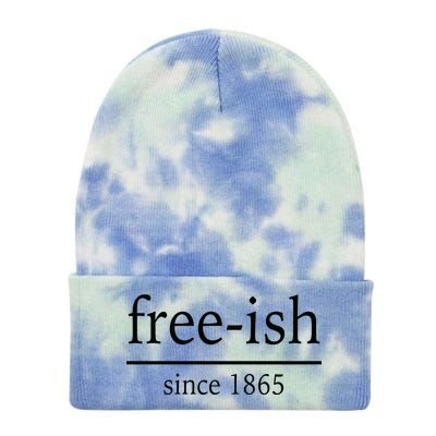 Free-ish Since 1865 Tie Dye 12in Knit Beanie