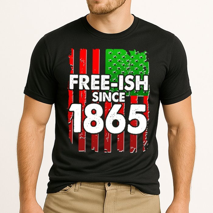 Free-ish Since 1865 Juneteenth Cooling Performance Crew T-Shirt