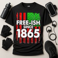 Free-ish Since 1865 Juneteenth Cooling Performance Crew T-Shirt