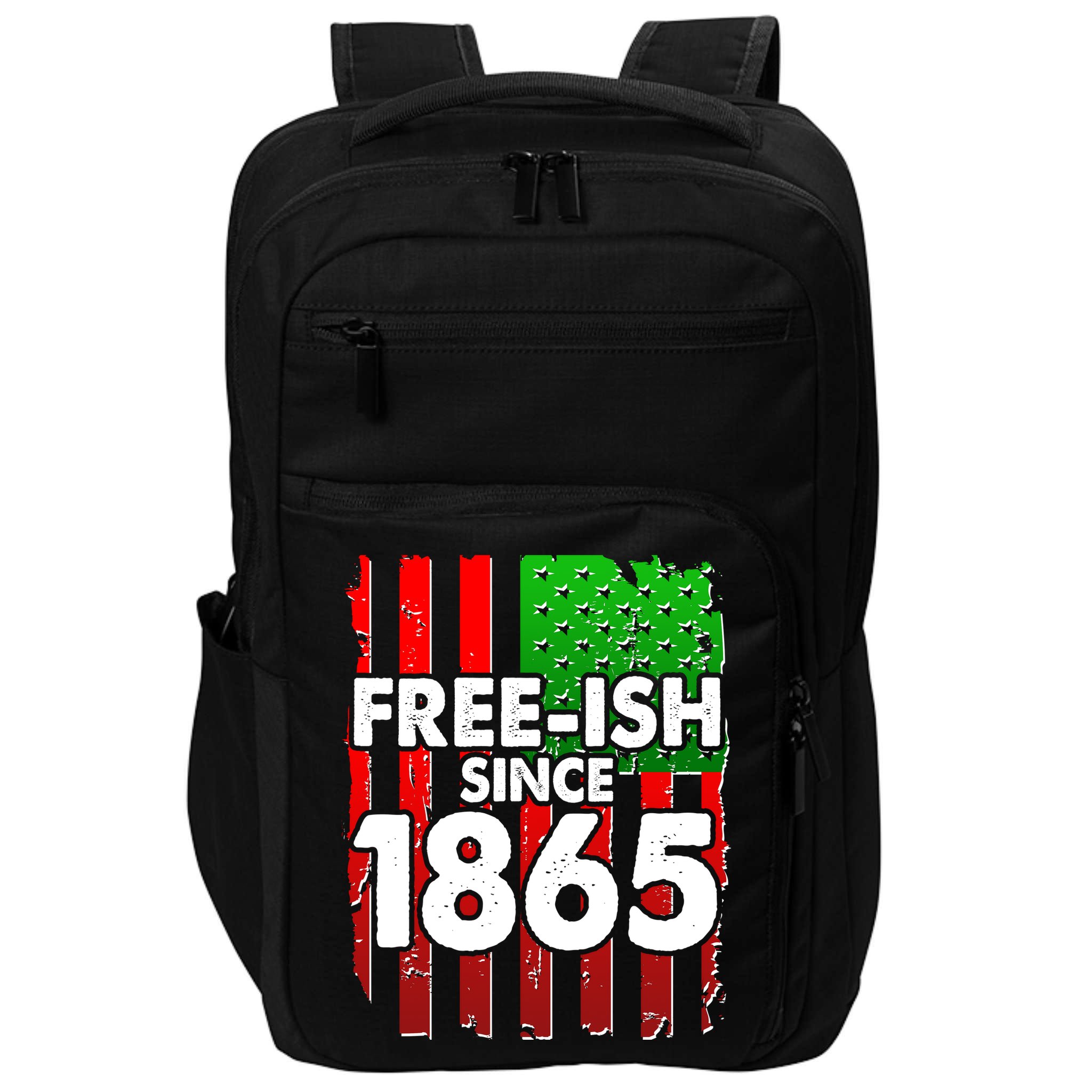 Free-ish Since 1865 Juneteenth Impact Tech Backpack