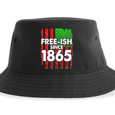 Free-ish Since 1865 Juneteenth Sustainable Bucket Hat