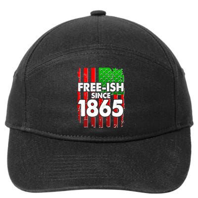 Free-ish Since 1865 Juneteenth 7-Panel Snapback Hat