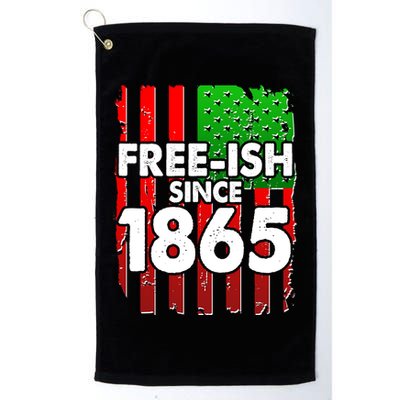 Free-ish Since 1865 Juneteenth Golf Towel