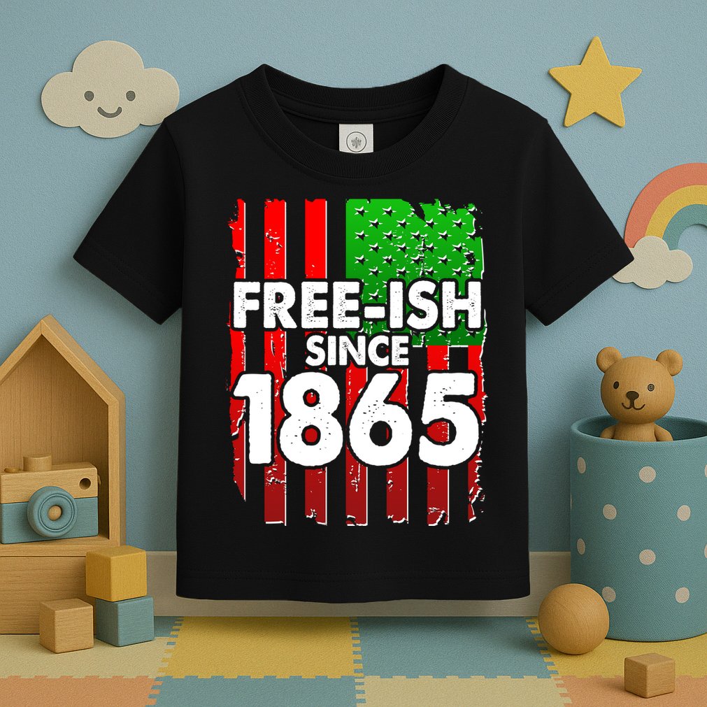 Free-ish Since 1865 Juneteenth Toddler T-Shirt
