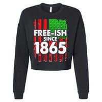 Free-ish Since 1865 Juneteenth Cropped Pullover Crew