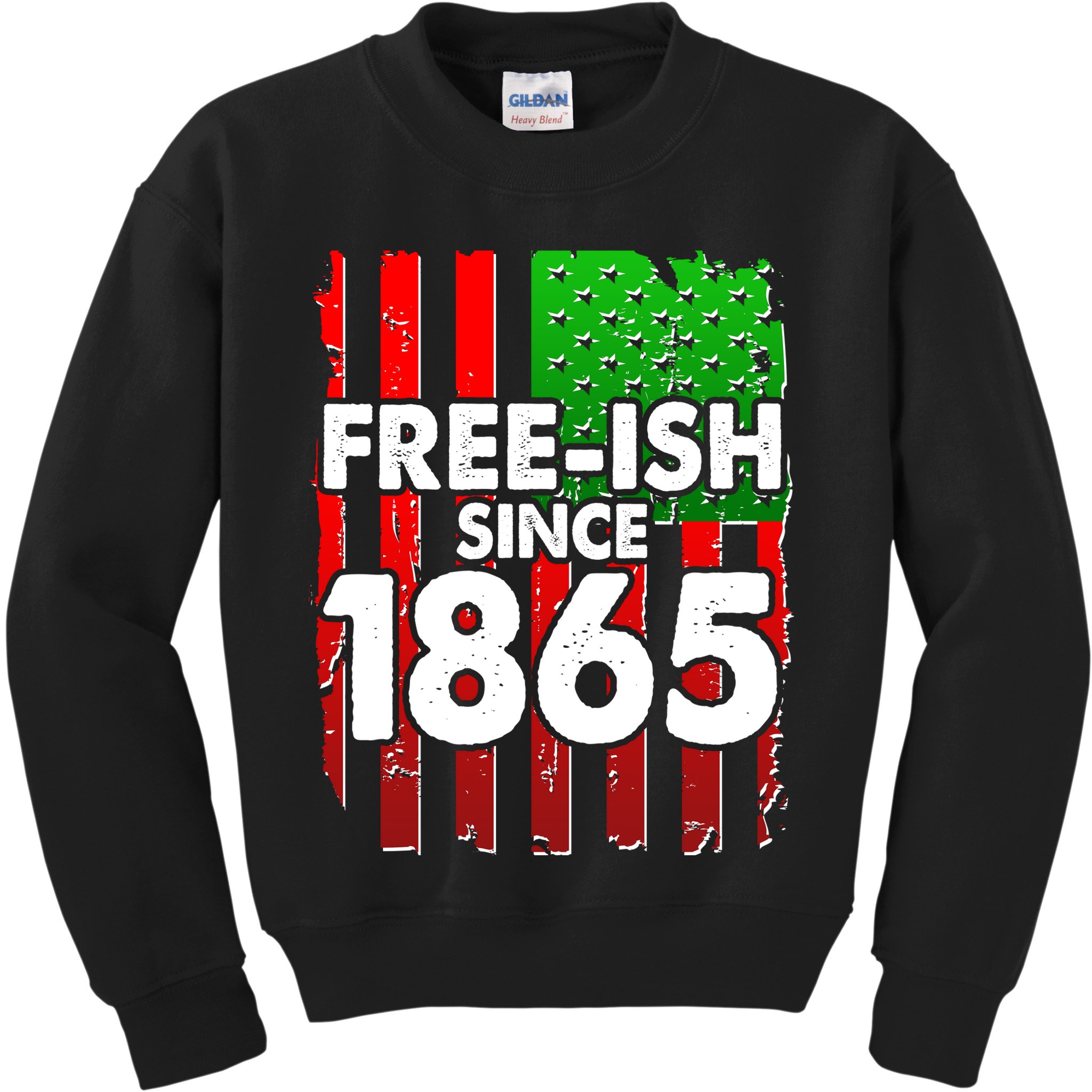 Free-ish Since 1865 Juneteenth Kids Sweatshirt