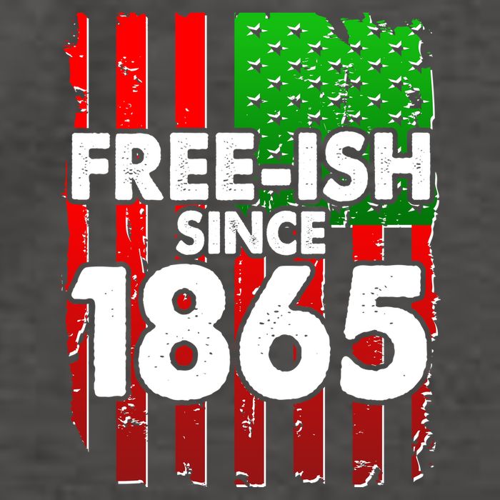 Free-ish Since 1865 Juneteenth Vector Backpack