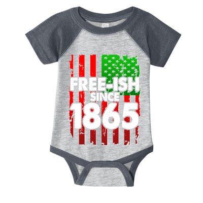 Free-ish Since 1865 Juneteenth Infant Baby Jersey Bodysuit