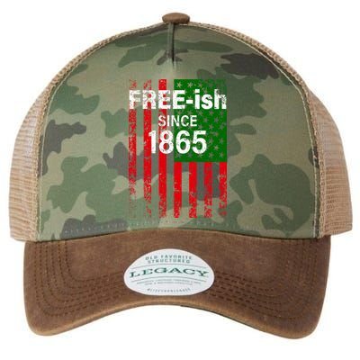 Free-ish Since 1865 Juneteenth Day Flag Black Pride Legacy Tie Dye Trucker Hat