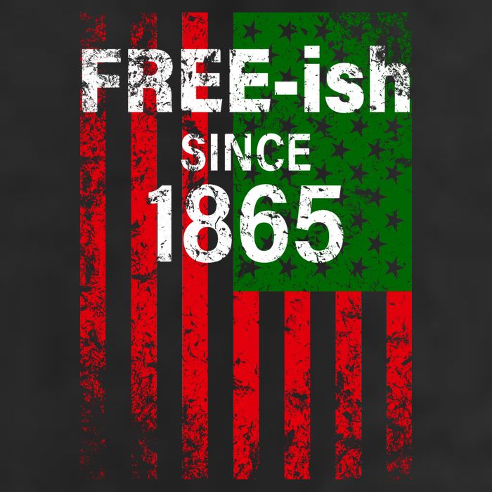 Free-ish Since 1865 Juneteenth Day Flag Black Pride Adult Drive Performance Visor