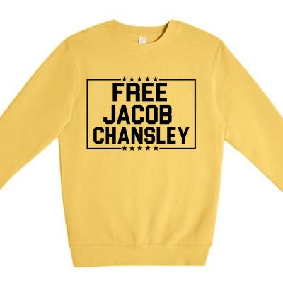 Free Jacob Chansley Premium Crewneck Sweatshirt