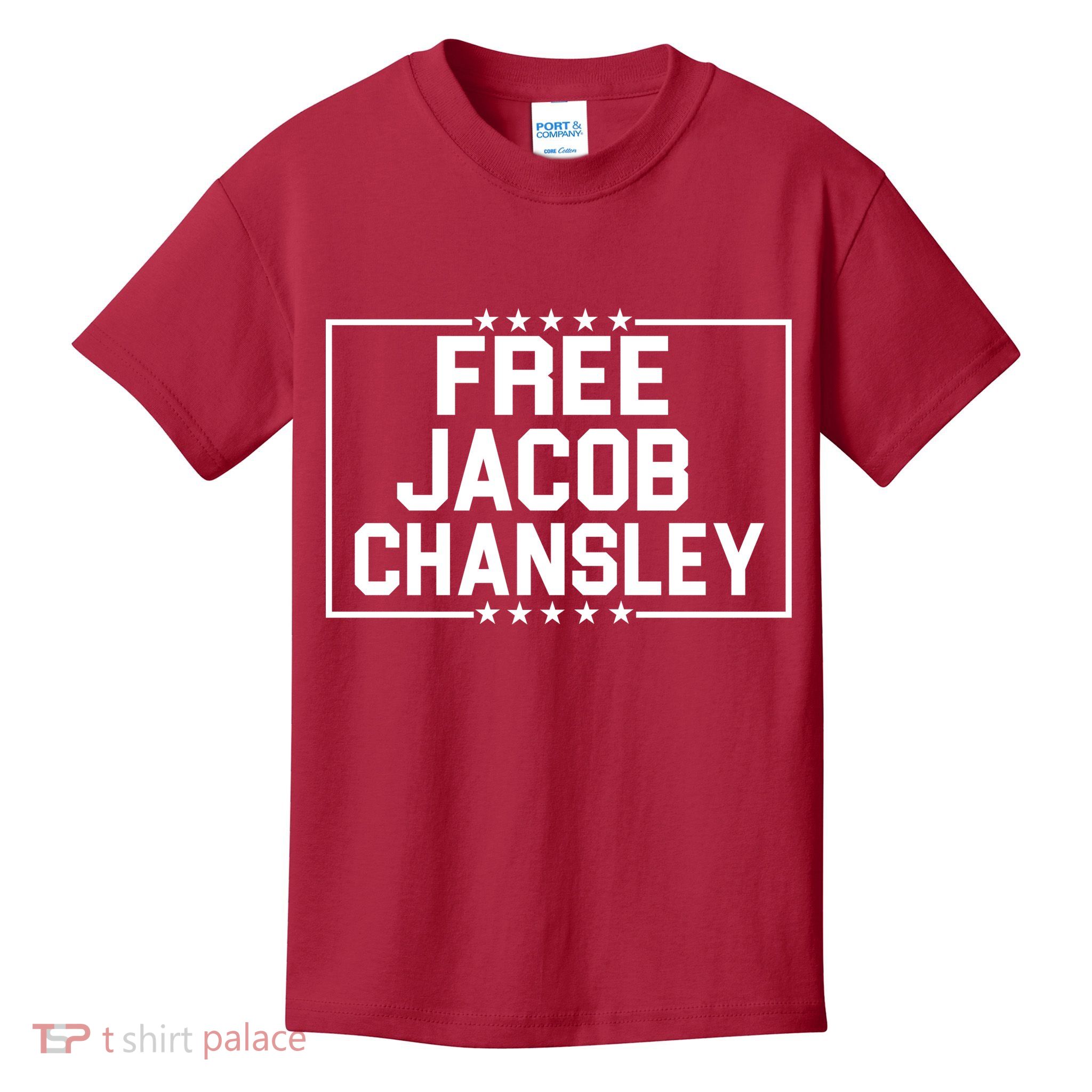 Free Jacob Chansley Kids T-Shirt