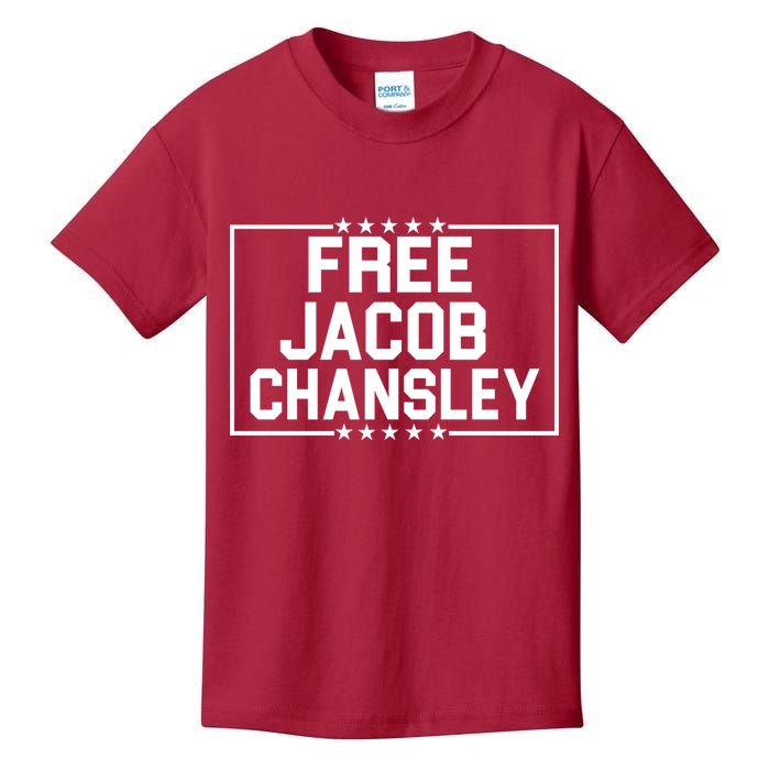 Free Jacob Chansley Kids T-Shirt