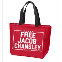 Free Jacob Chansley Zip Tote Bag