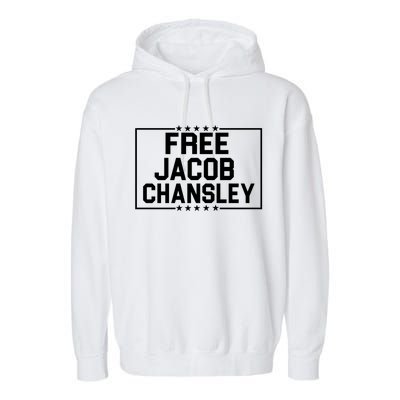 Free Jacob Chansley Garment-Dyed Fleece Hoodie