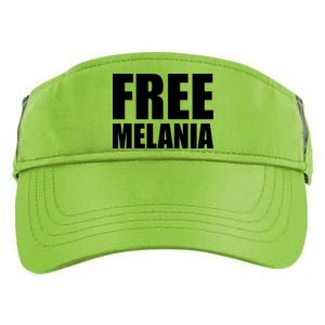 Free Melania Bold Text Adult Drive Performance Visor