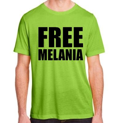 Free Melania Bold Text Adult ChromaSoft Performance T-Shirt