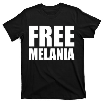 Free Melania Bold Text T-Shirt